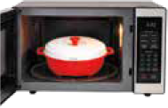 Put Rocket Chef Turbo Grill into the microwave